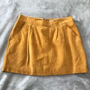 Forever 21 Suede Mini Skirt